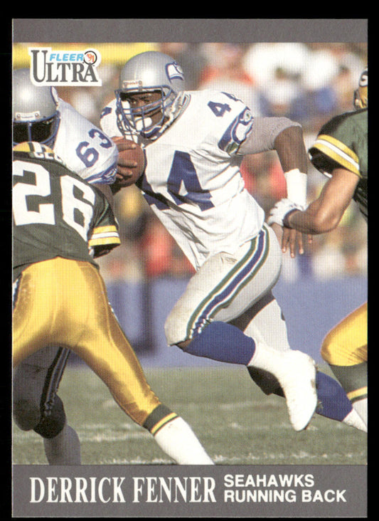 Derrick Fenner 1991 Ultra #134 Seattle Seahawks