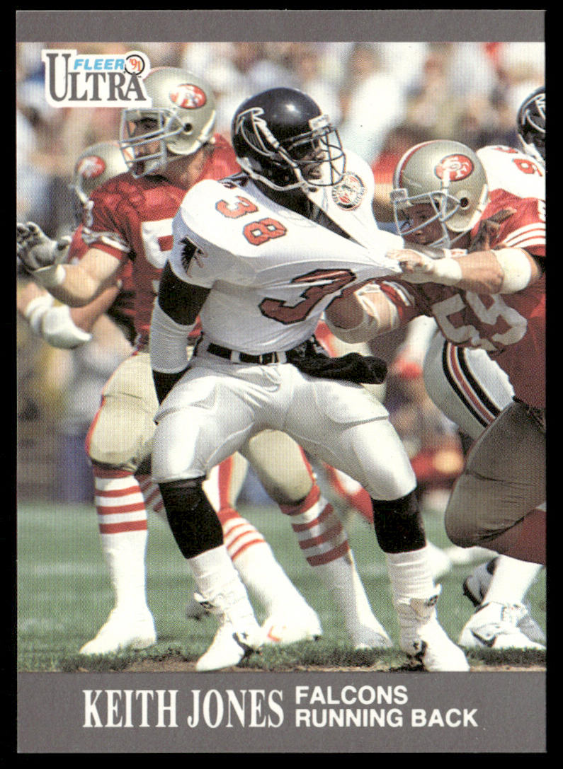 Keith Jones 1991 Ultra #144 Atlanta Falcons