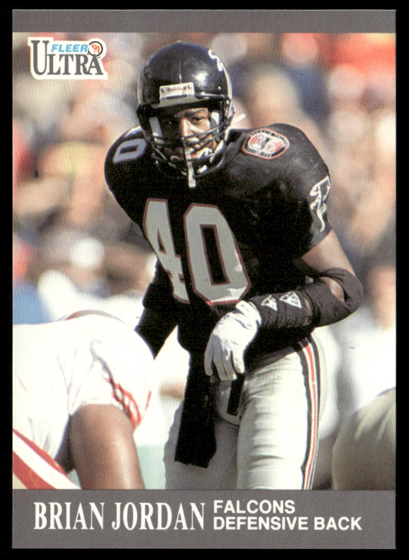 Brian Jordan 1991 Ultra #145 Atlanta Falcons