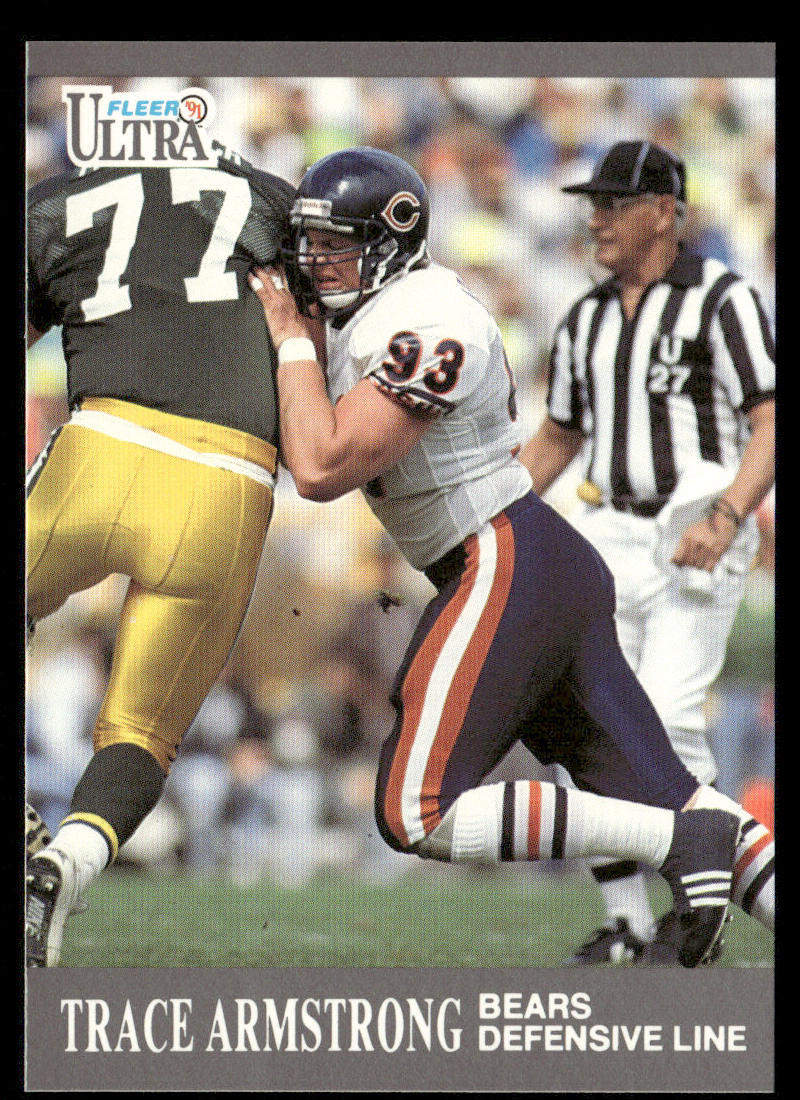 Trace Armstrong 1991 Ultra #152 Chicago Bears