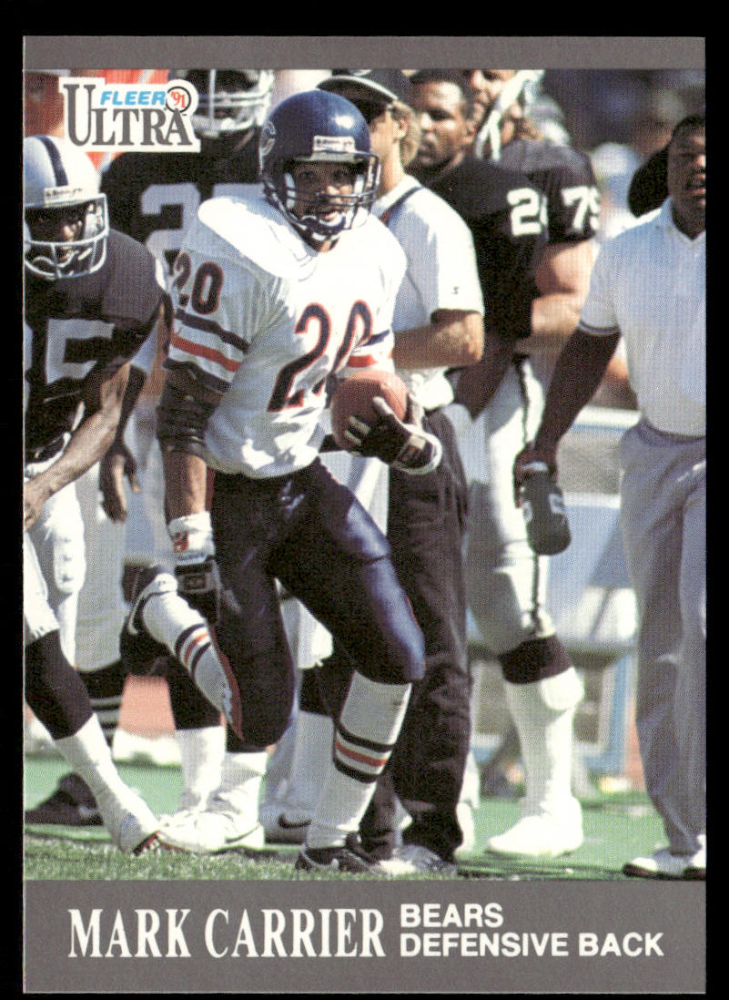 Mark Carrier 1991 Ultra #154 Chicago Bears