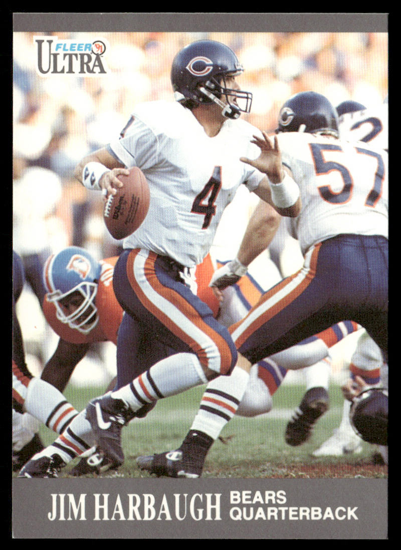 Jim Harbaugh 1991 Ultra #157 Chicago Bears