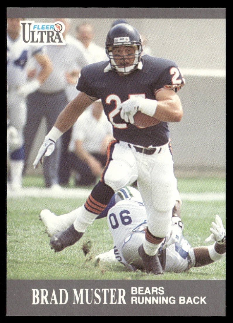 Brad Muster 1991 Ultra #158 Chicago Bears