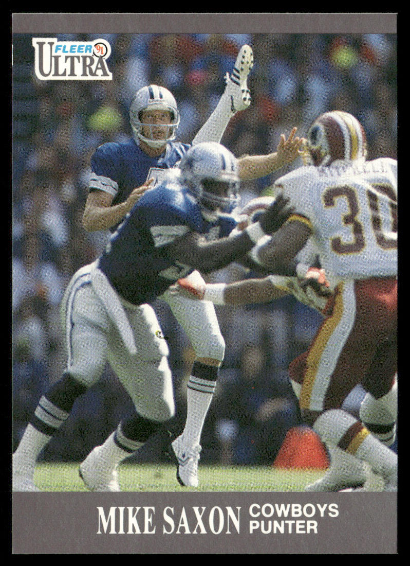 Mike Saxon 1991 Ultra #164 Dallas Cowboys