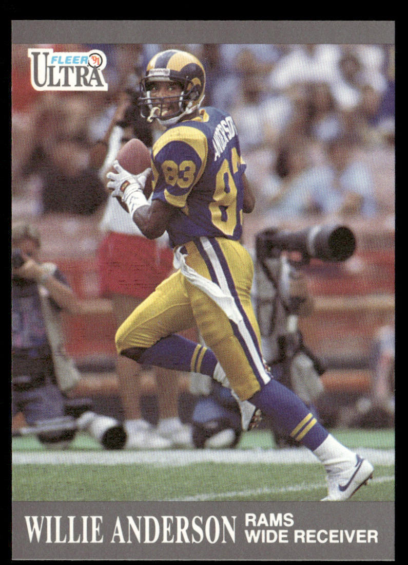 Willie Anderson 1991 Ultra #181 Los Angeles Rams