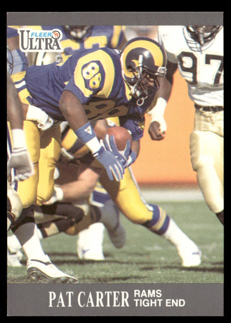 Pat Carter 1991 Ultra #183 RC Los Angeles Rams