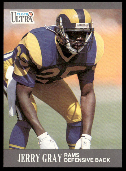 Jerry Gray 1991 Ultra #188 Los Angeles Rams