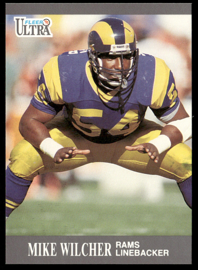 Mike Wilcher 1991 Ultra #190 Los Angeles Rams