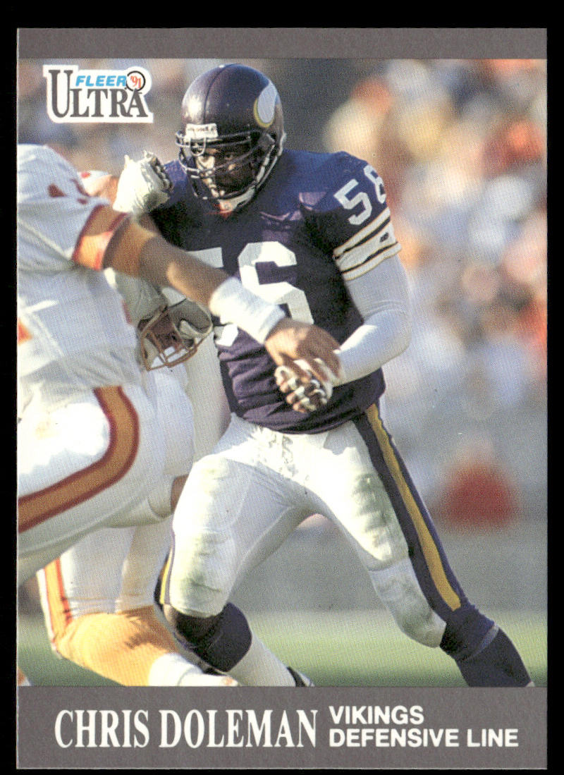 Chris Doleman 1991 Ultra #194 Minnesota Vikings