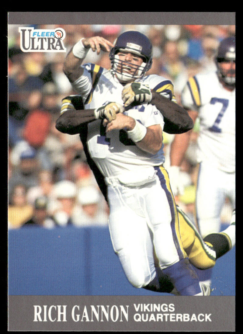 Rich Gannon 1991 Ultra #197 Minnesota Vikings