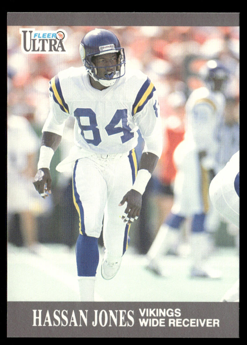 Hassan Jones 1991 Ultra #198 Minnesota Vikings