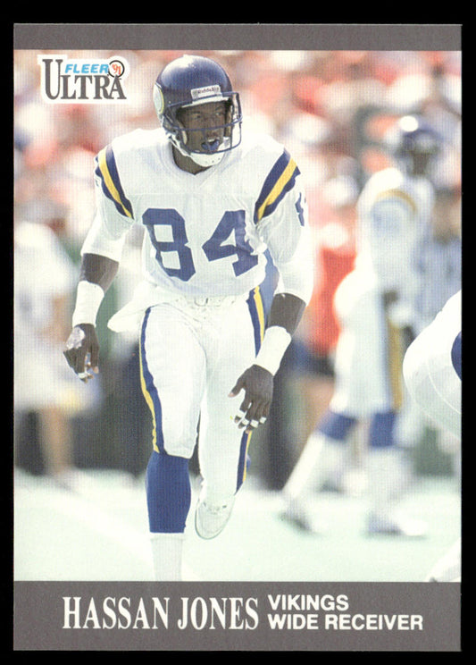 Hassan Jones 1991 Ultra #198 Minnesota Vikings