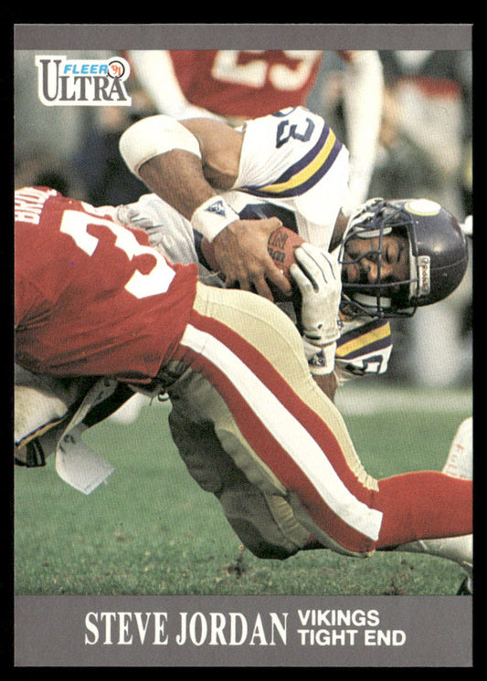 Steve Jordan 1991 Ultra #199 Minnesota Vikings