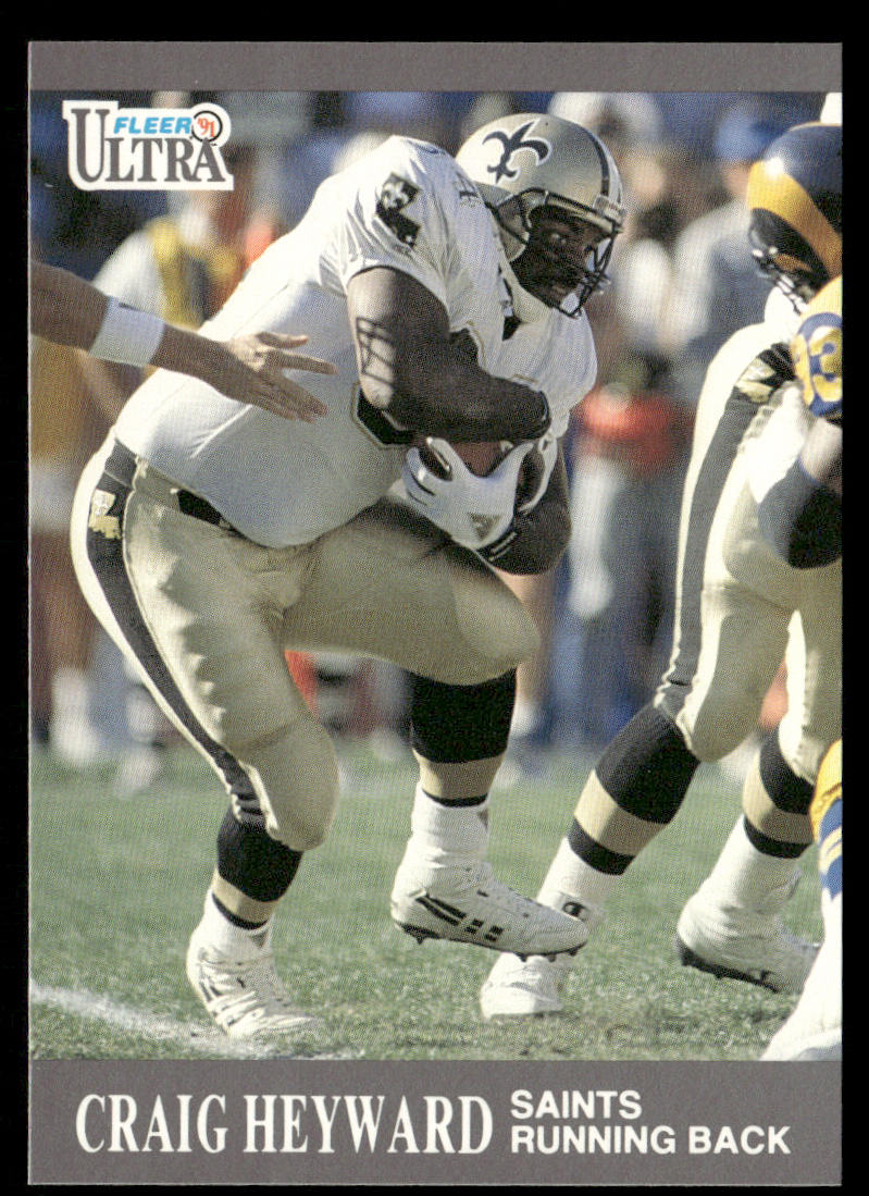 Craig Heyward 1991 Ultra #207 New Orleans Saints