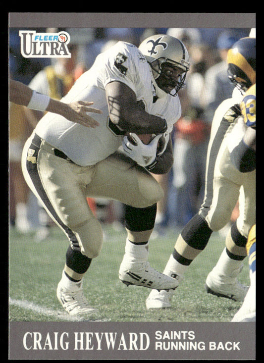Craig Heyward 1991 Ultra #207 New Orleans Saints