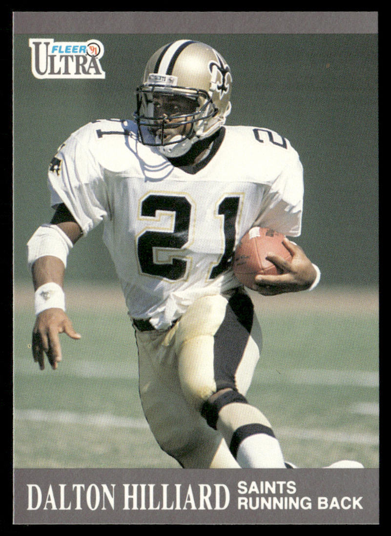 Dalton Hilliard 1991 Ultra #208 New Orleans Saints