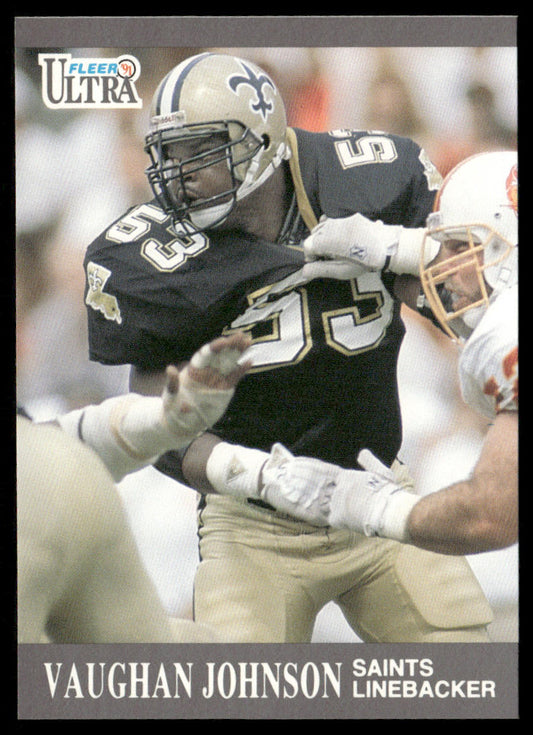 Vaughan Johnson 1991 Ultra #209 New Orleans Saints