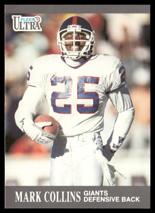 Mark Collins 1991 Ultra #217 New York Giants