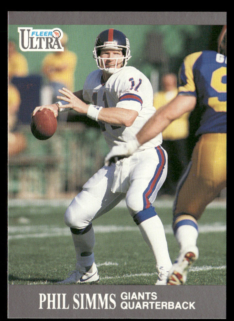 Phil Simms 1991 Ultra #223 New York Giants