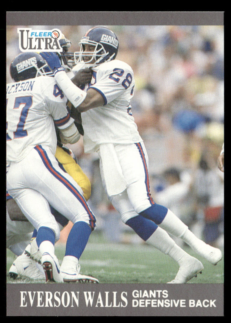 Everson Walls 1991 Ultra #226 New York Giants