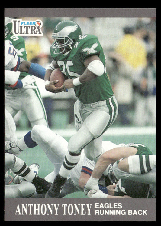 Anthony Toney 1991 Ultra #235 Philadelphia Eagles