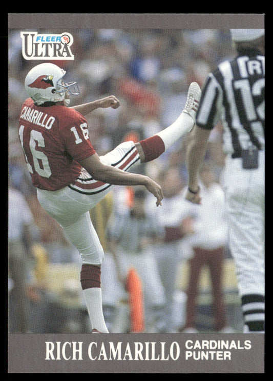 Rich Camarillo 1991 Ultra #237 Phoenix Cardinals
