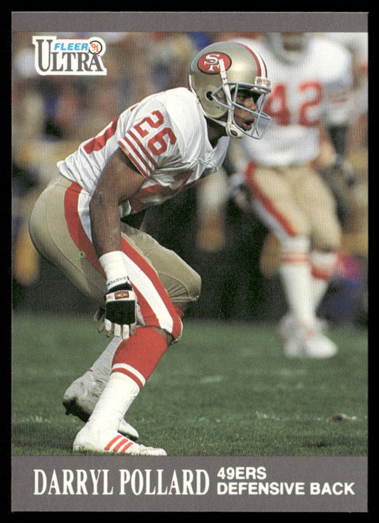 Darryl Pollard 1991 Ultra #252 San Francisco 49ers