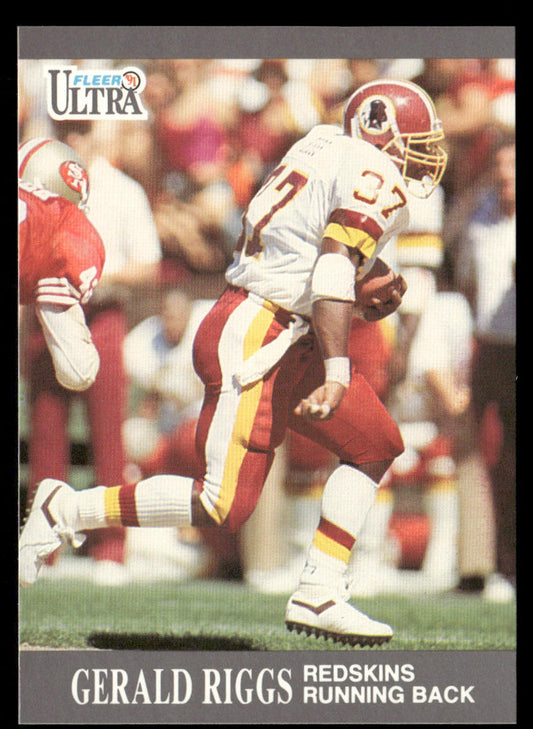 Gerald Riggs 1991 Ultra #275 Washington Redskins