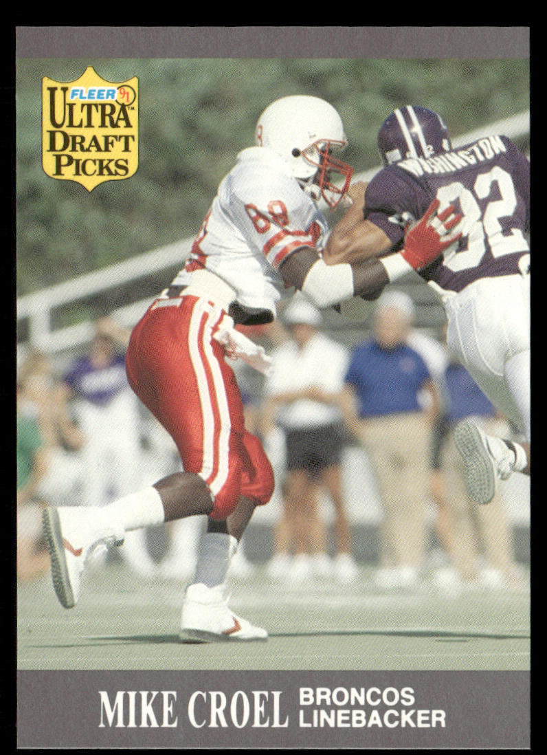 Mike Croel 1991 Ultra #282 RC Denver Broncos