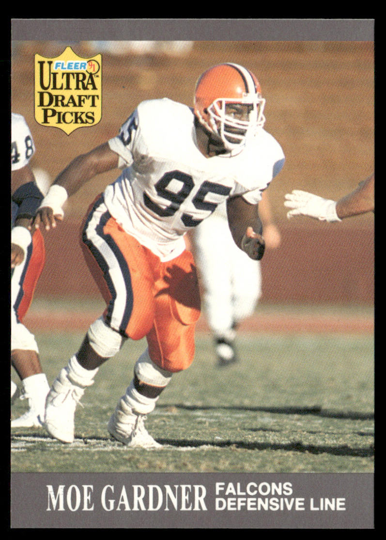 Moe Gardner 1991 Ultra #284 RC Atlanta Falcons