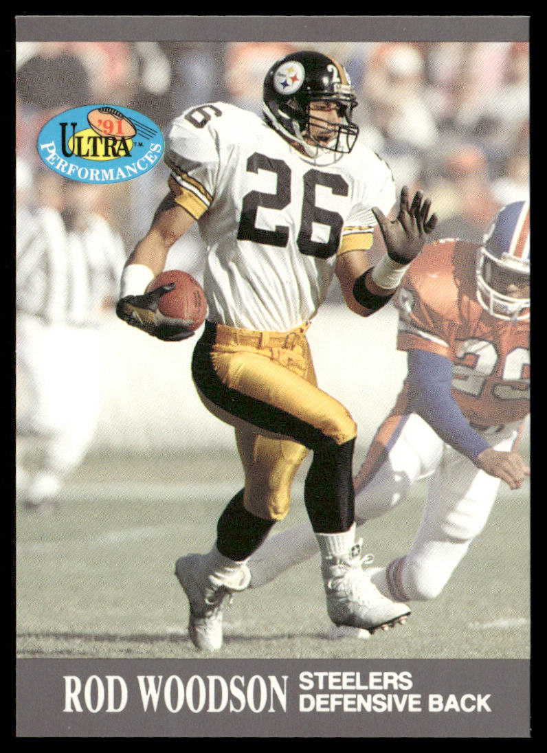 Rod Woodson 1991 Ultra Ultra Performances #8 Pittsburgh Steelers