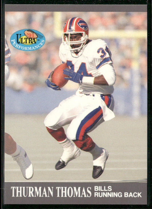 Thurman Thomas 1991 Ultra Ultra Performances #7 Buffalo Bills