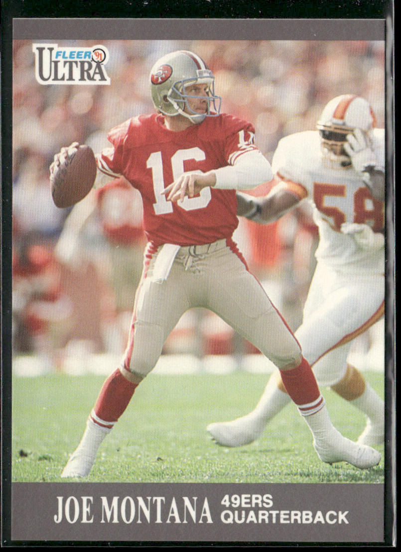 Joe Montana 1991 Ultra #251 San Francisco 49ers
