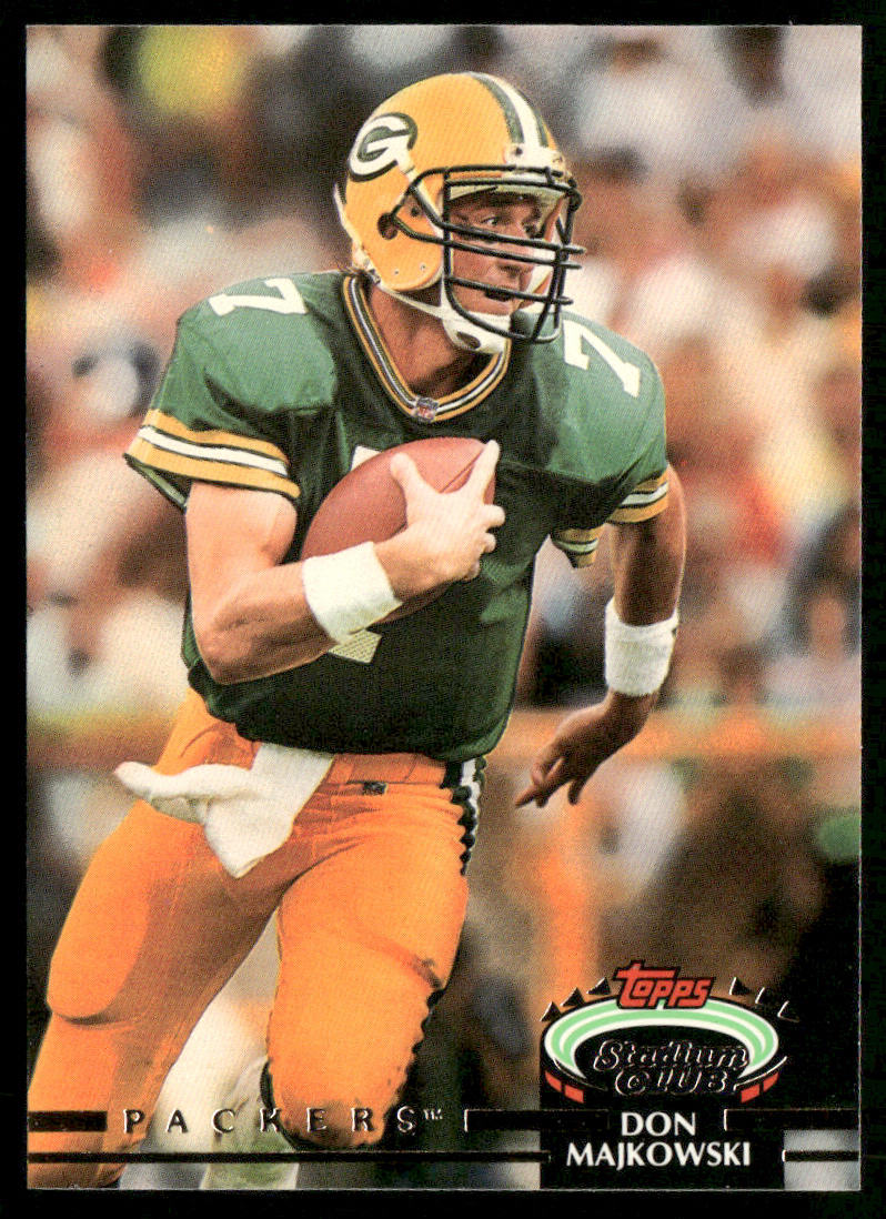 Don Majkowski 1992 Stadium Club #27 Green Bay Packers