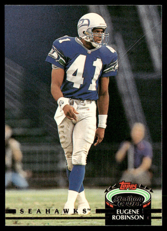 Eugene Robinson 1992 Stadium Club #46 Seattle Seahawks