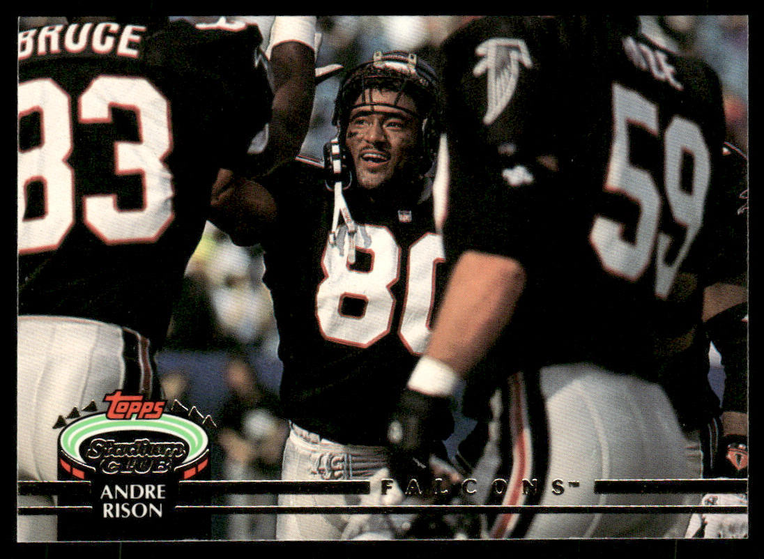 Andre Rison 1992 Stadium Club #65 Atlanta Falcons