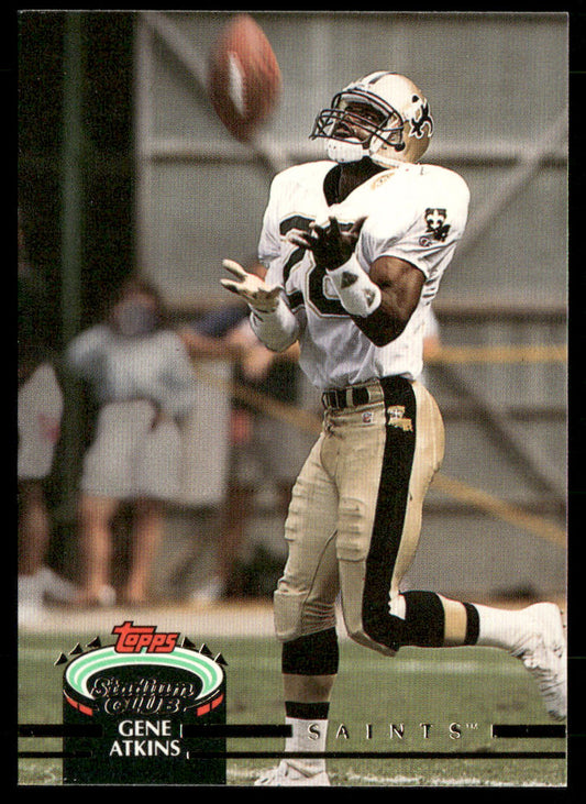 Gene Atkins 1992 Stadium Club #105 New Orleans Saints