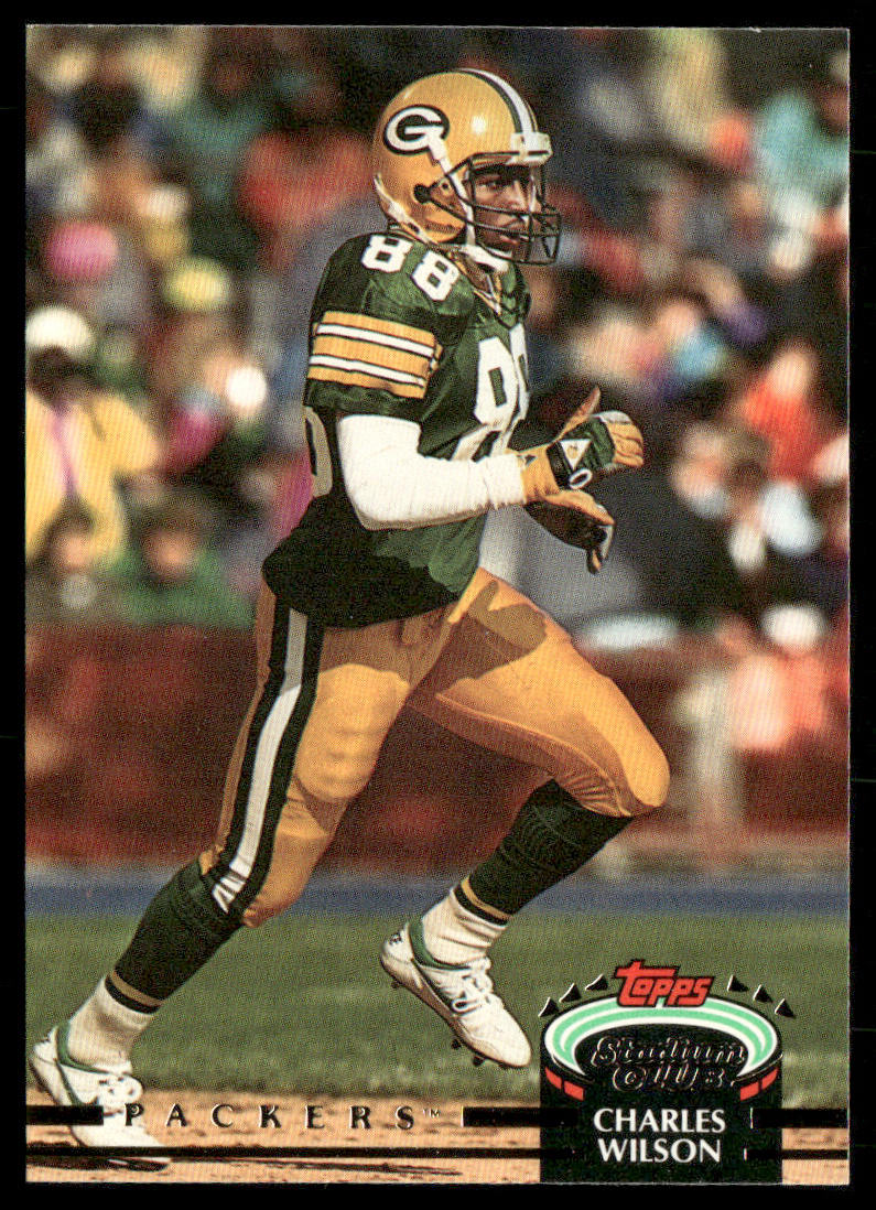 Charles Wilson 1992 Stadium Club #112 Green Bay Packers