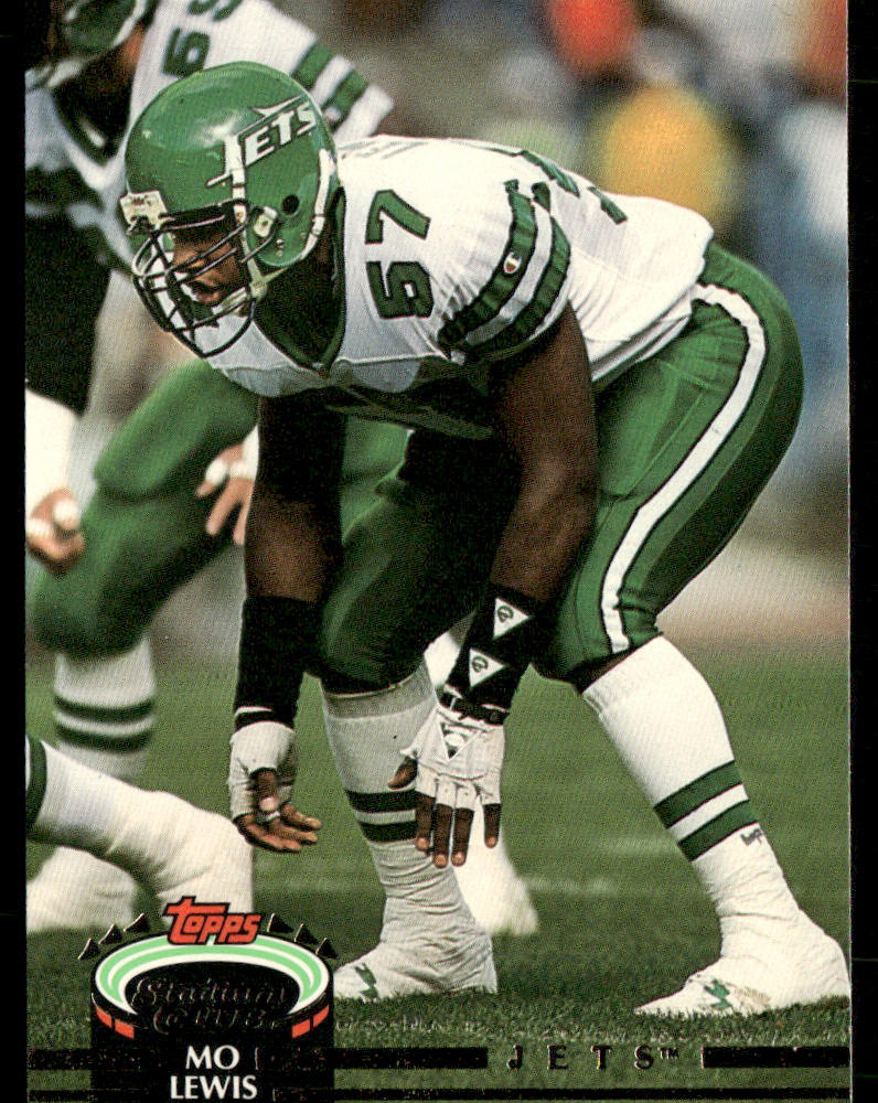 Mo Lewis 1992 Stadium Club #119 New York Jets