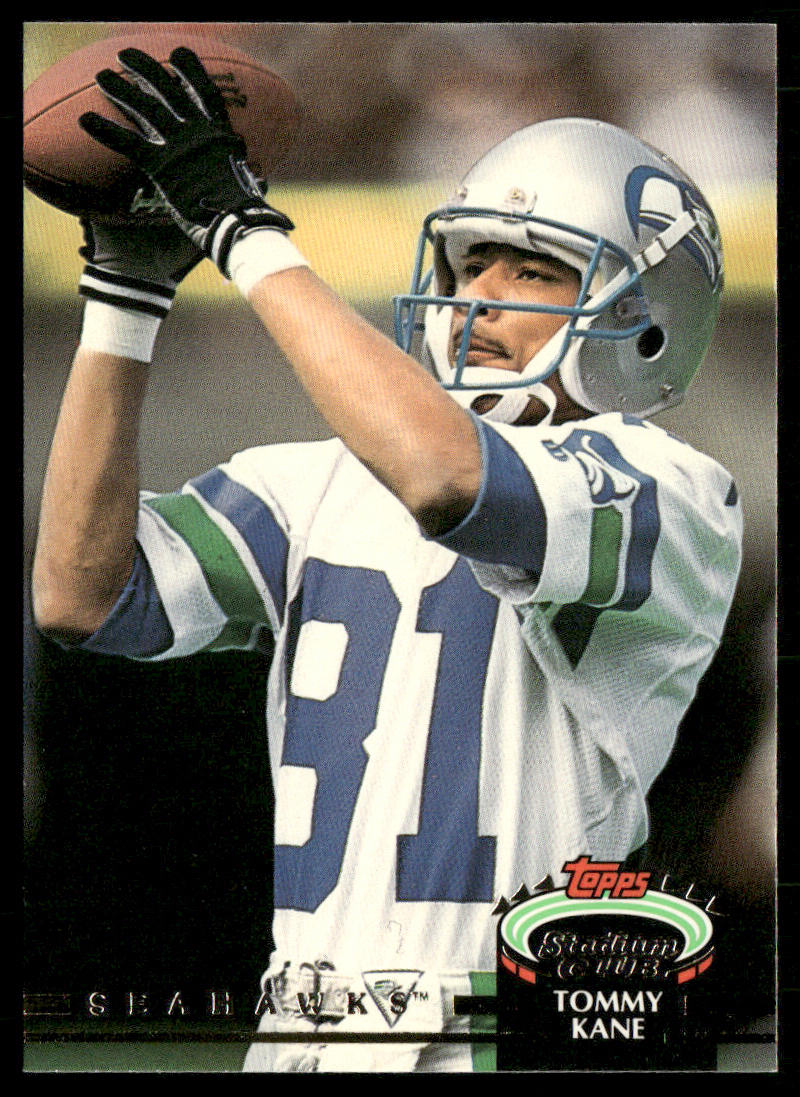 Tommy Kane 1992 Stadium Club #124 Seattle Seahawks