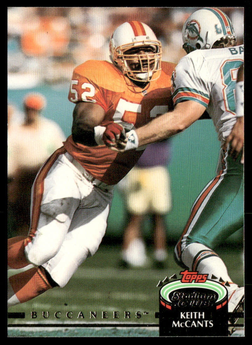 Keith McCants 1992 Stadium Club #140 Tampa Bay Buccaneers