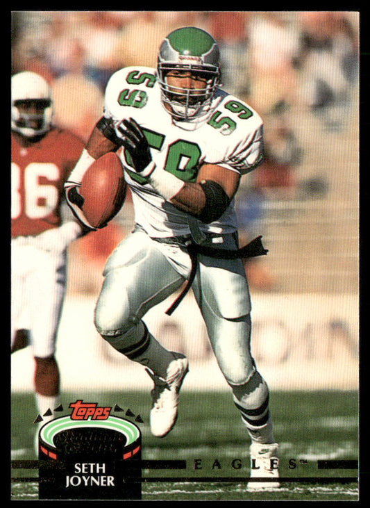 Seth Joyner 1992 Stadium Club #180 Philadelphia Eagles