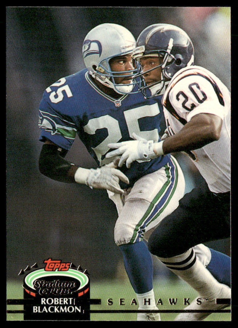 Robert Blackmon 1992 Stadium Club #191 Seattle Seahawks