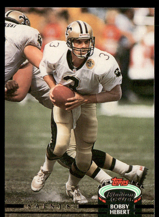 Bobby Hebert 1992 Stadium Club #199 New Orleans Saints