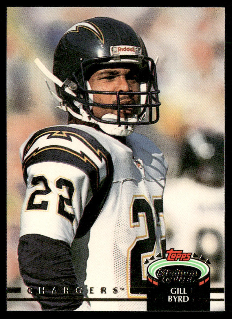 Gill Byrd 1992 Stadium Club #238 San Diego Chargers