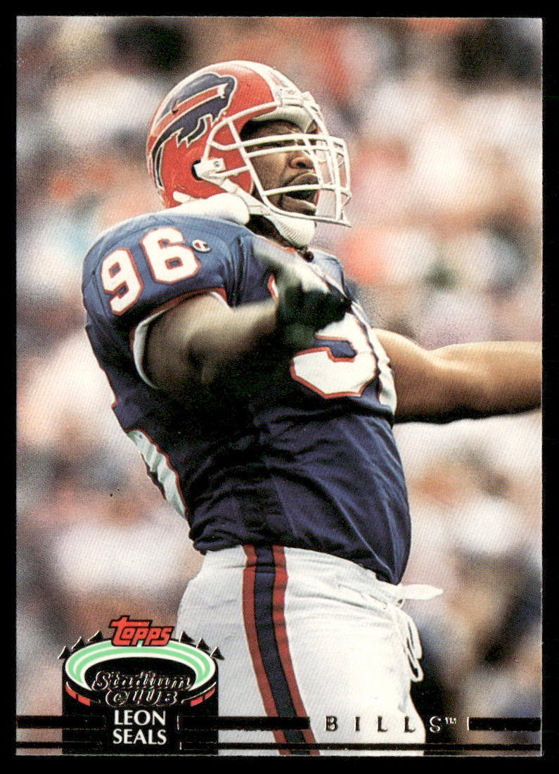Leon Seals 1992 Stadium Club #239 Buffalo Bills
