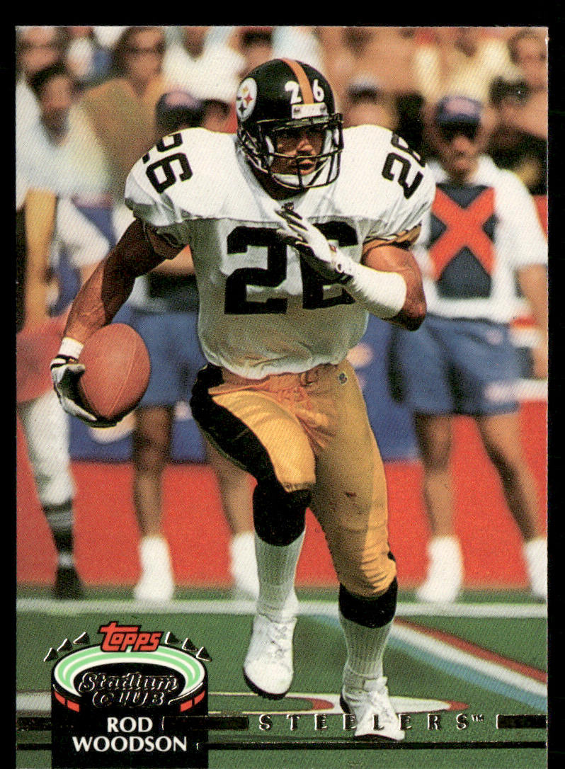 Rod Woodson 1992 Stadium Club #240 Pittsburgh Steelers