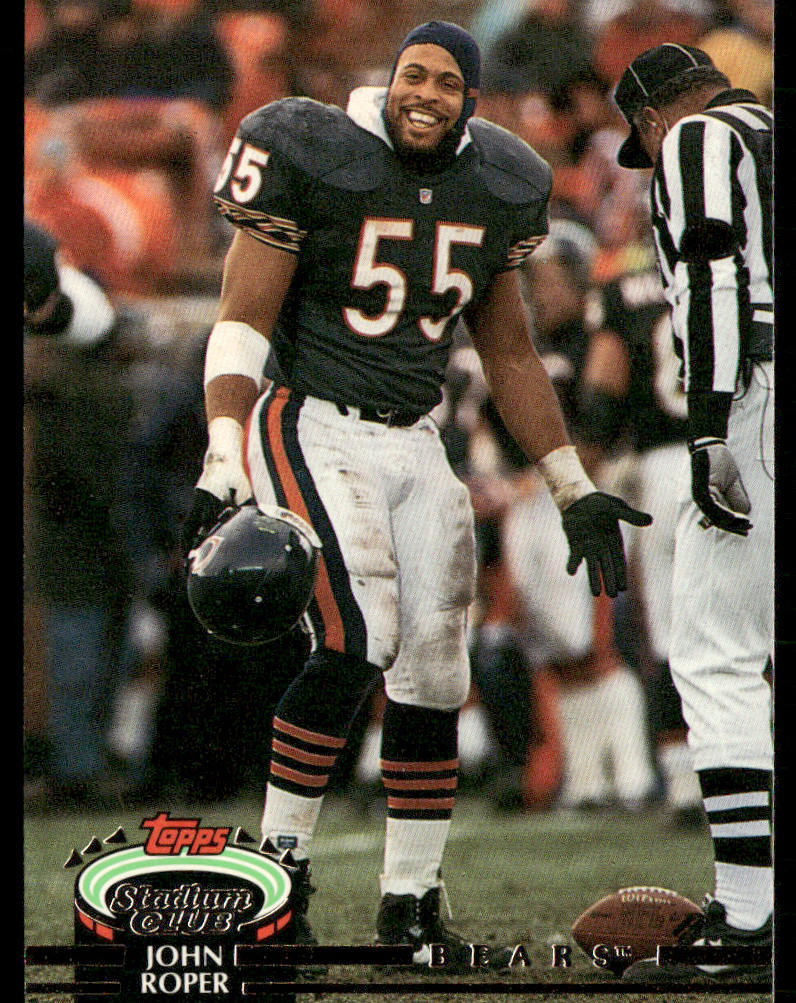 John Roper 1992 Stadium Club #246 Chicago Bears