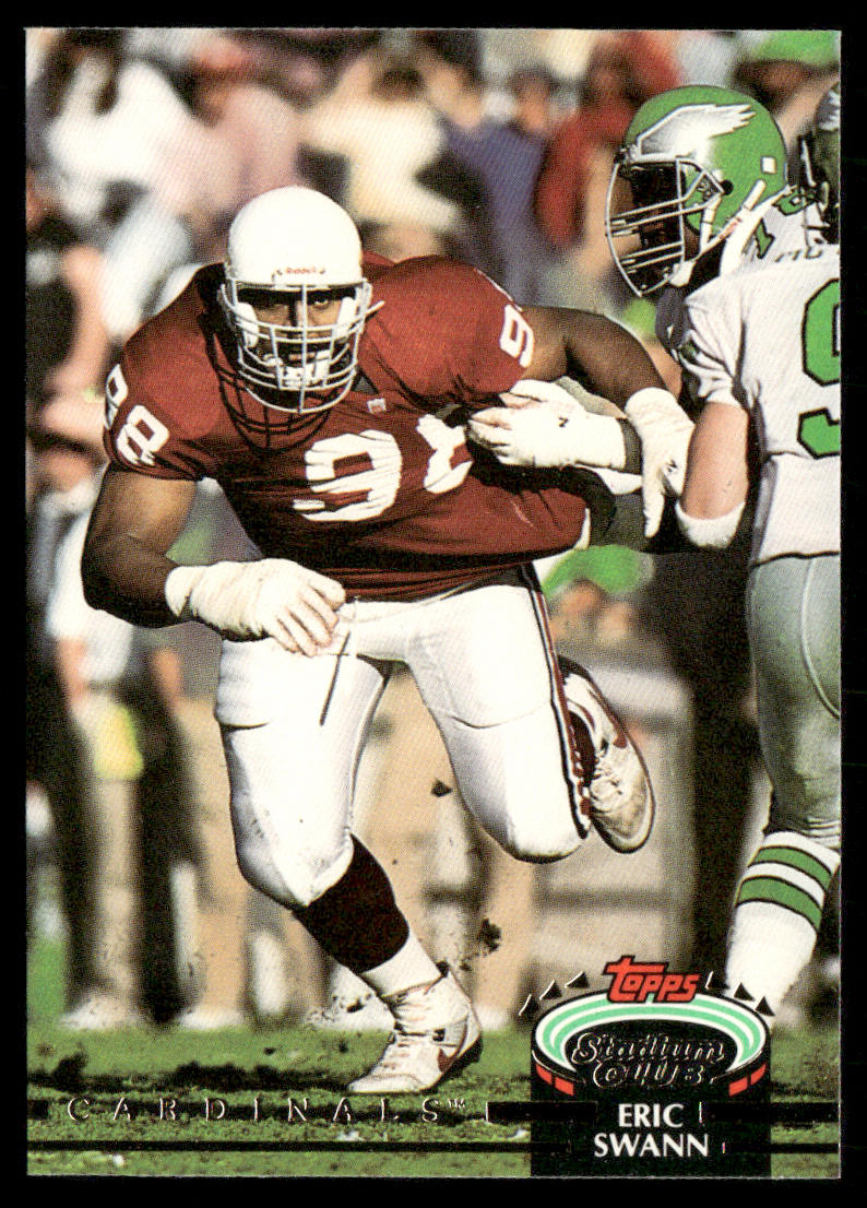 Eric Swann 1992 Stadium Club #252 Phoenix Cardinals