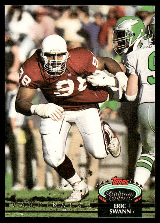 Eric Swann 1992 Stadium Club #252 Phoenix Cardinals